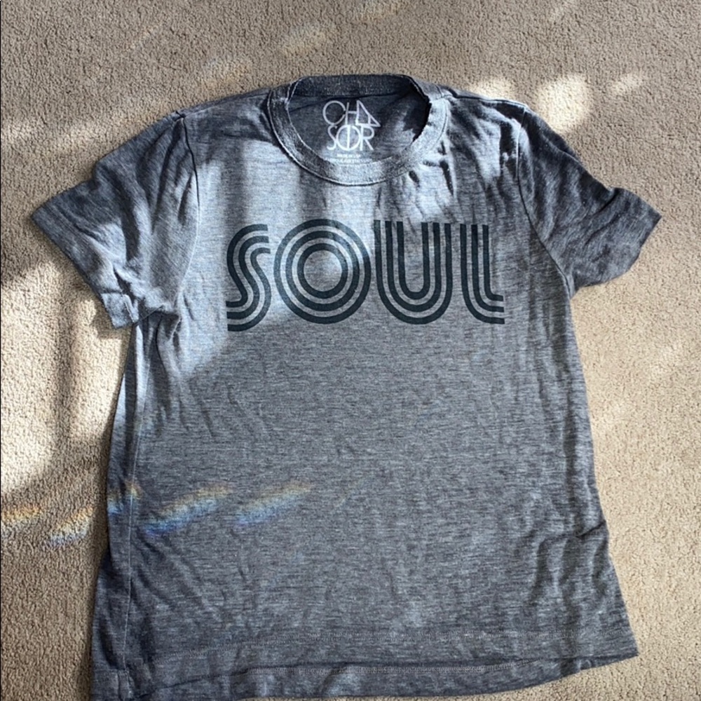 Grey chaser t shirt